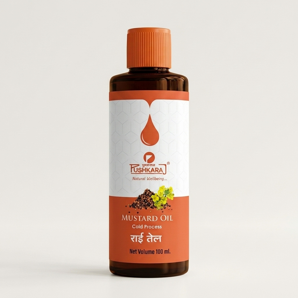 Pushkaraj-Mustard Oil/Rai Tel (100 ML)