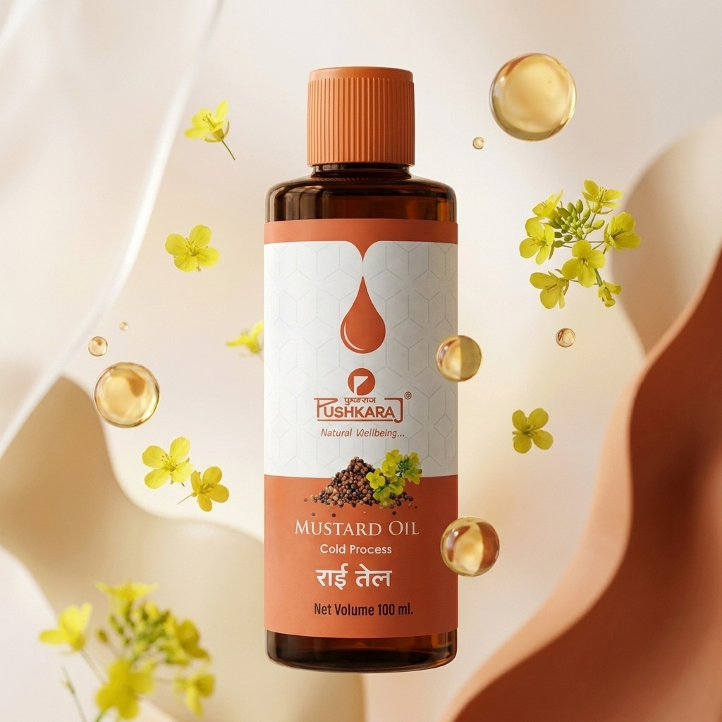 Pushkaraj-Mustard Oil/Rai Tel (100 ML)
