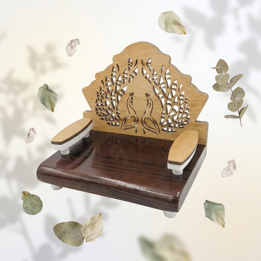 Simhasan Wooden - Decorative