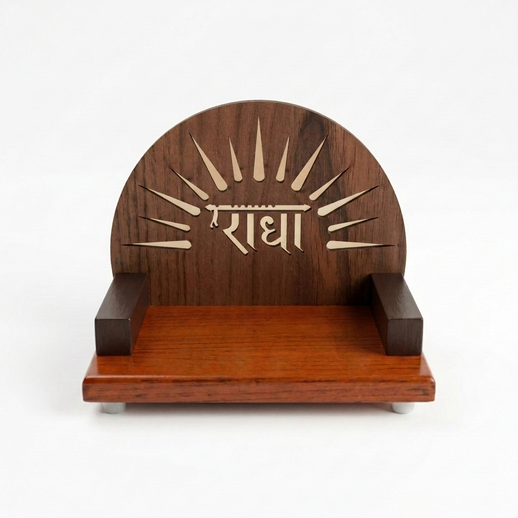 Simhasan Wooden - ( Radha )