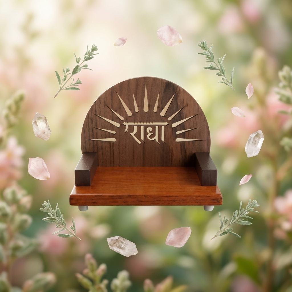Simhasan Wooden - ( Radha )