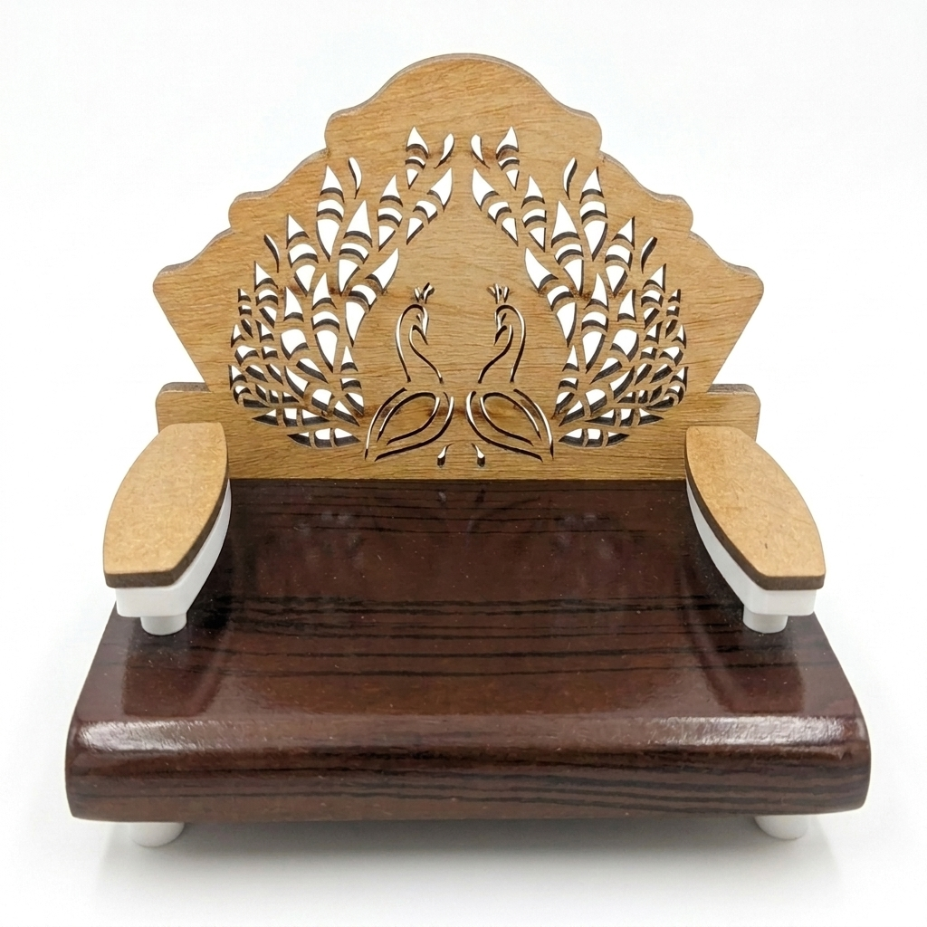 Simhasan Wooden - Decorative