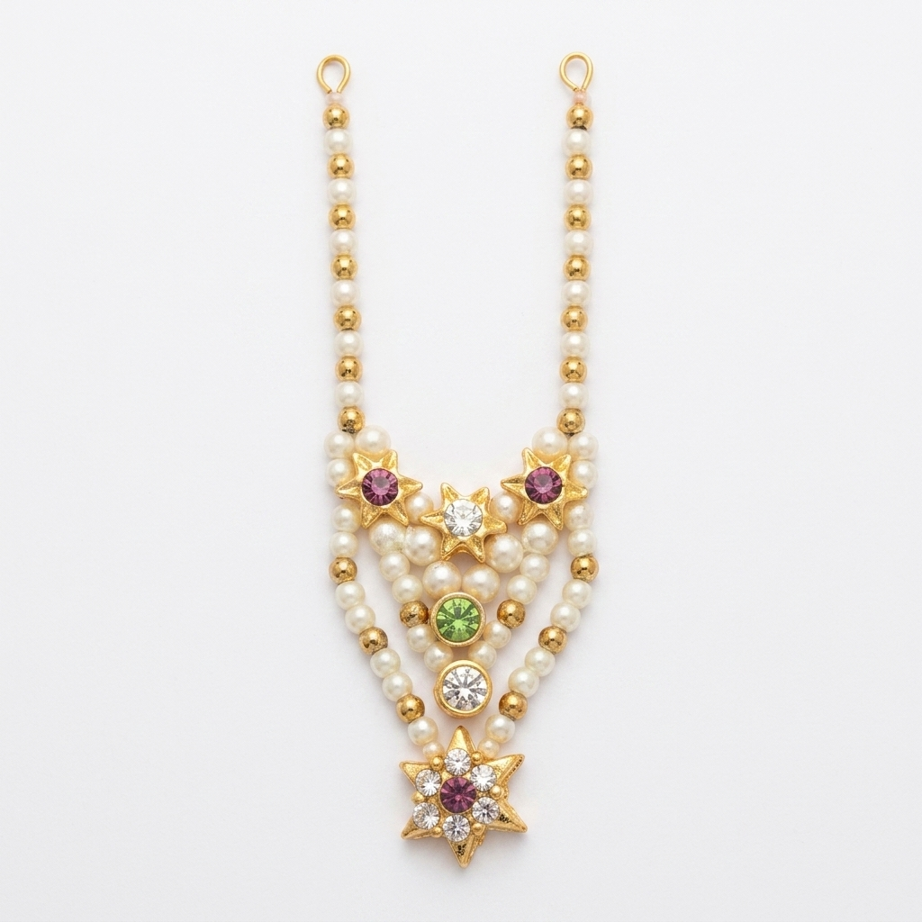 Haar Mala Metal ( 2 inch )